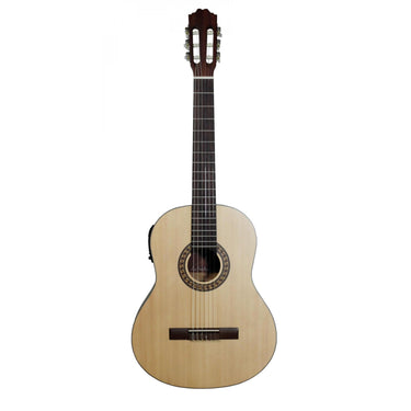 Guitarra Electroacustica La Sevillana Cuerdas De Nylon, A-2eq Os